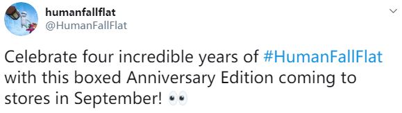 《人类：一败涂地》将推出周年纪念实体版 9月发售_图片